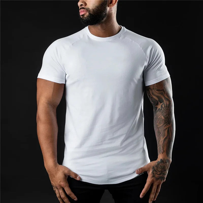 Men Cotton Gym fit t-Shirt Breathable