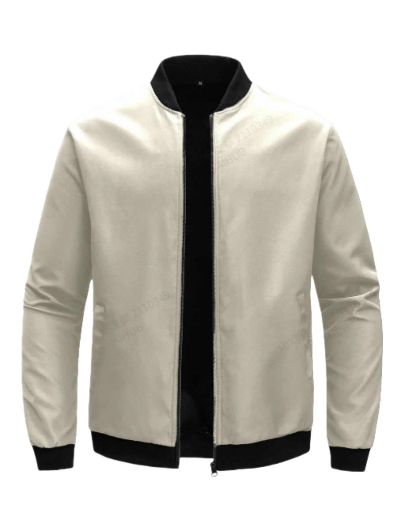 Short Loose Solid Color Jacket Men's Business