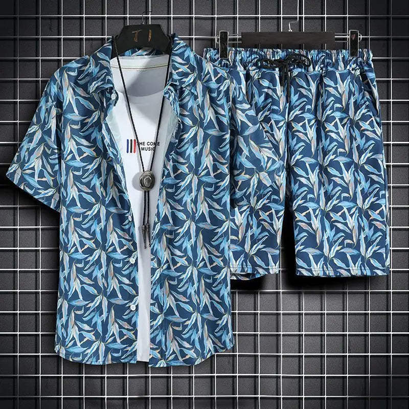 Beach Clothes For Men 2 Piece Set Quick Dry summer set