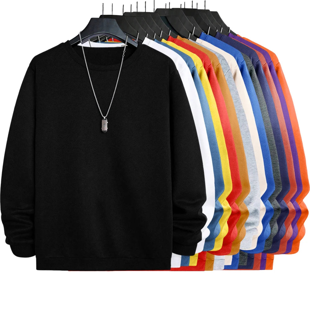 Hoodie Loose 14 Solid Color Winter Men and Women