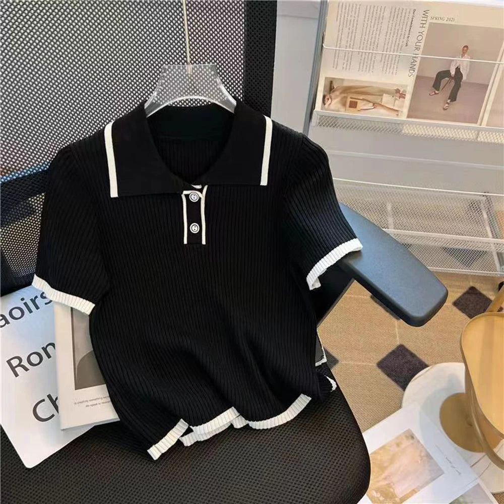 Polo short sleeved T-shirt for Women