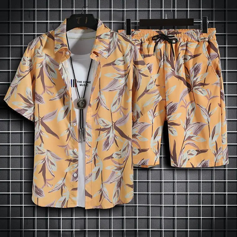 Beach Clothes For Men 2 Piece Set Quick Dry summer set