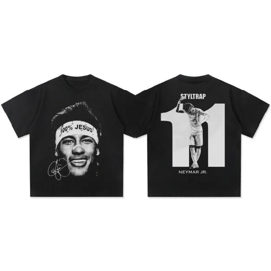 Neymar Retro Short Sleeve T-Shirt