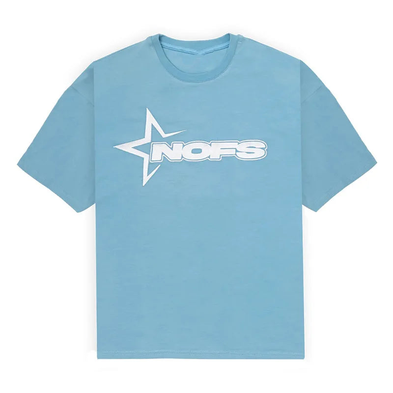 Men New Fashion Letter Graphics T-shirt Shorts Set