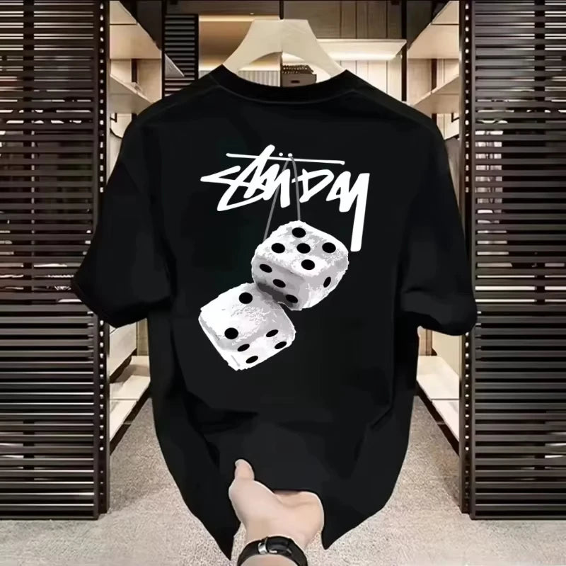 Casual T-shirt Luxury Brand Men's and Women's Top