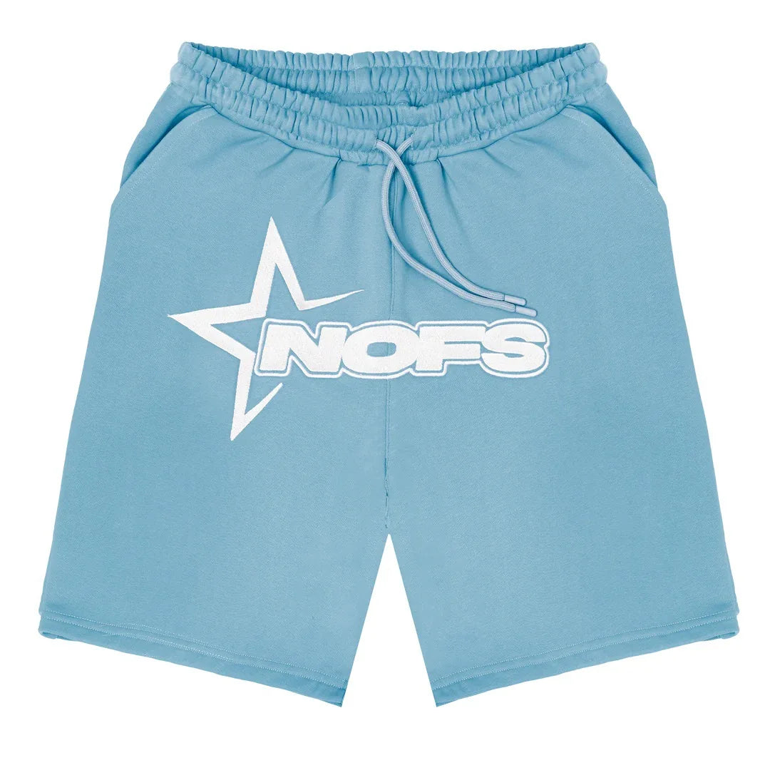 Men New Fashion Letter Graphics T-shirt Shorts Set