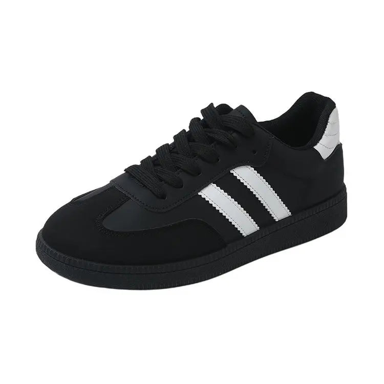 Women Sneakers Flats Ladies Fashion Lace-up Vulcanized Shoes
