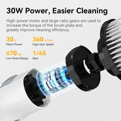 VibeSpin™ Electric Spin Scrubber