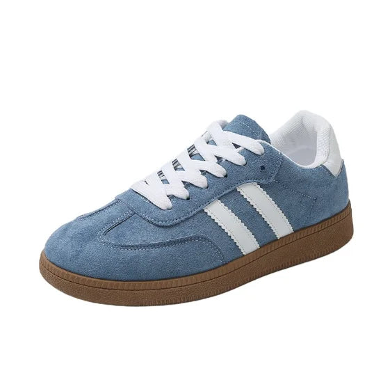 Women Sneakers Flats Ladies Fashion Lace-up Vulcanized Shoes