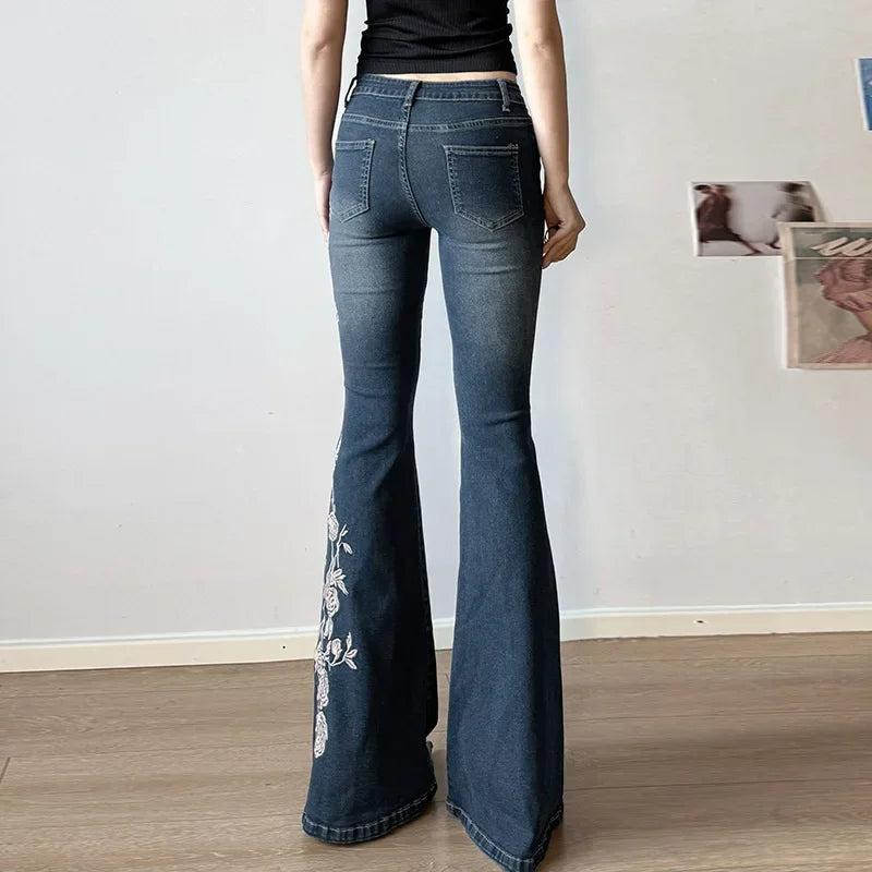Women Retro Y2k Jeans Baggy Vintage 2000s