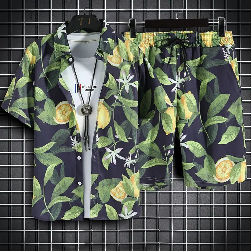 Beach Clothes For Men 2 Piece Set Quick Dry summer set