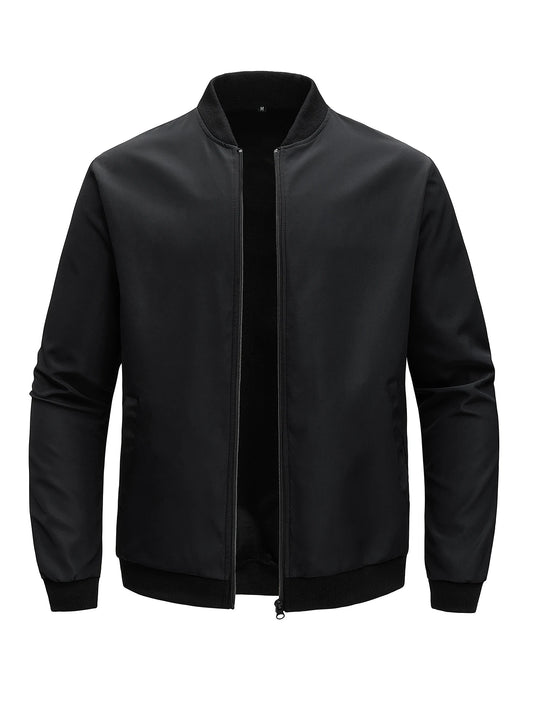 Short Loose Solid Color Jacket Men's Business