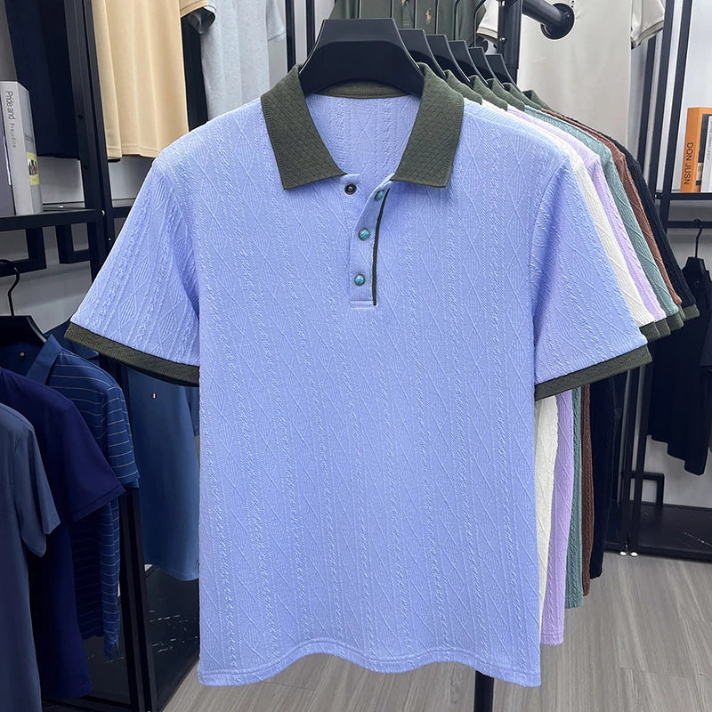 Polo shirt summer men's T-shirt