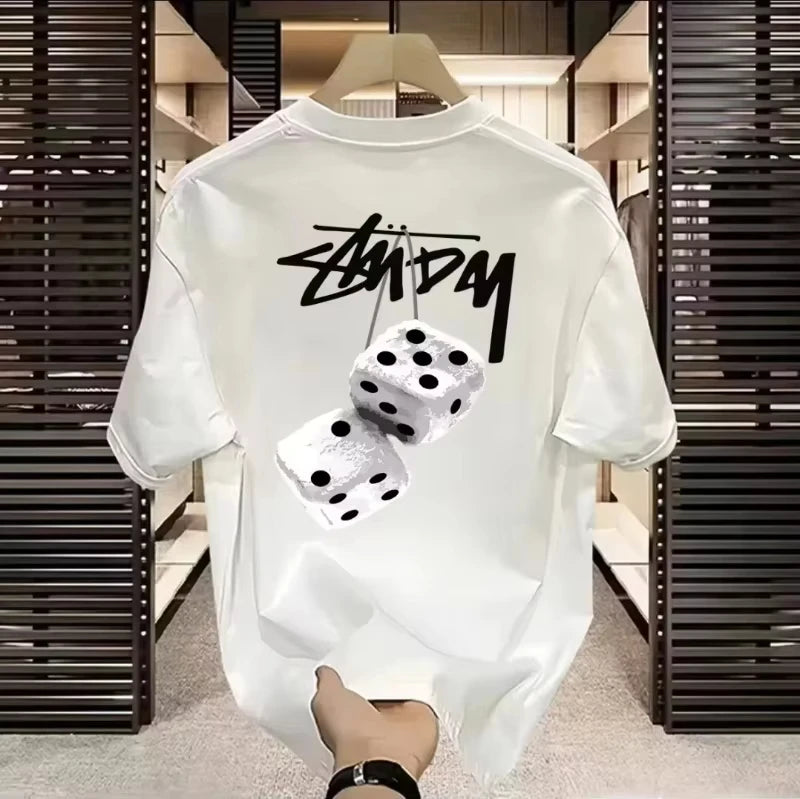 Casual T-shirt Luxury Brand Men's and Women's Top