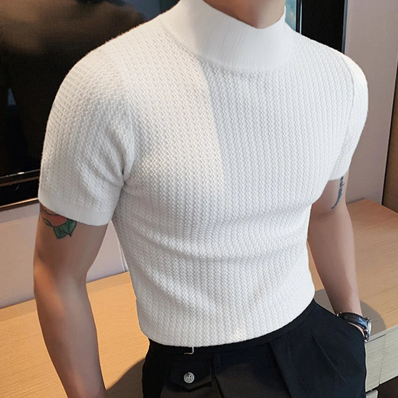 New Summer Fashion Tight T-shirt Casual Streetwear