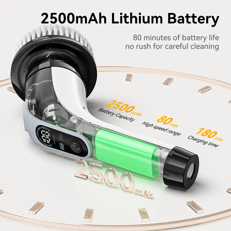 VibeSpin™ Electric Spin Scrubber