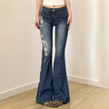 Women Retro Y2k Jeans Baggy Vintage 2000s