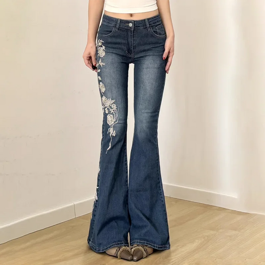 Women Retro Y2k Jeans Baggy Vintage 2000s