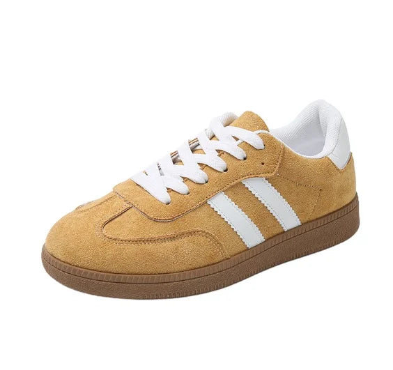 Women Sneakers Flats Ladies Fashion Lace-up Vulcanized Shoes