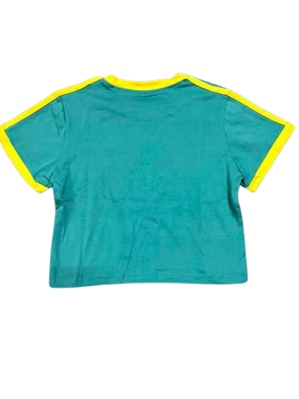 Brazilian Top Summer Short Sleeve O-Neck T-shirt
