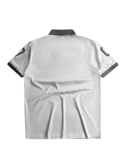 Men's Polo Shirt Paris White