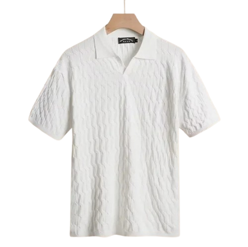 Summer Polo Shirt Knitted
