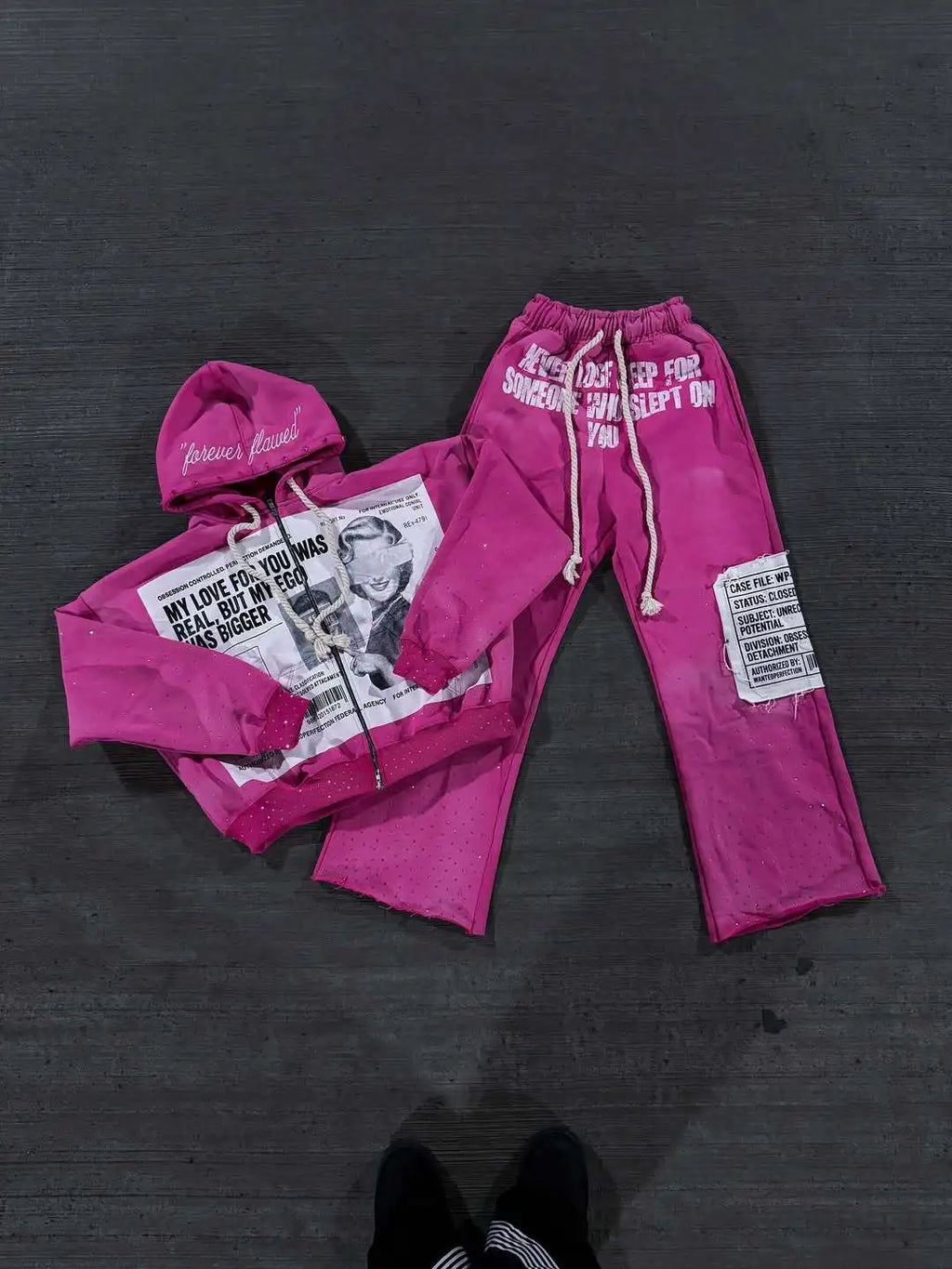 fashion pants,trendy sweatshirt set for men and women