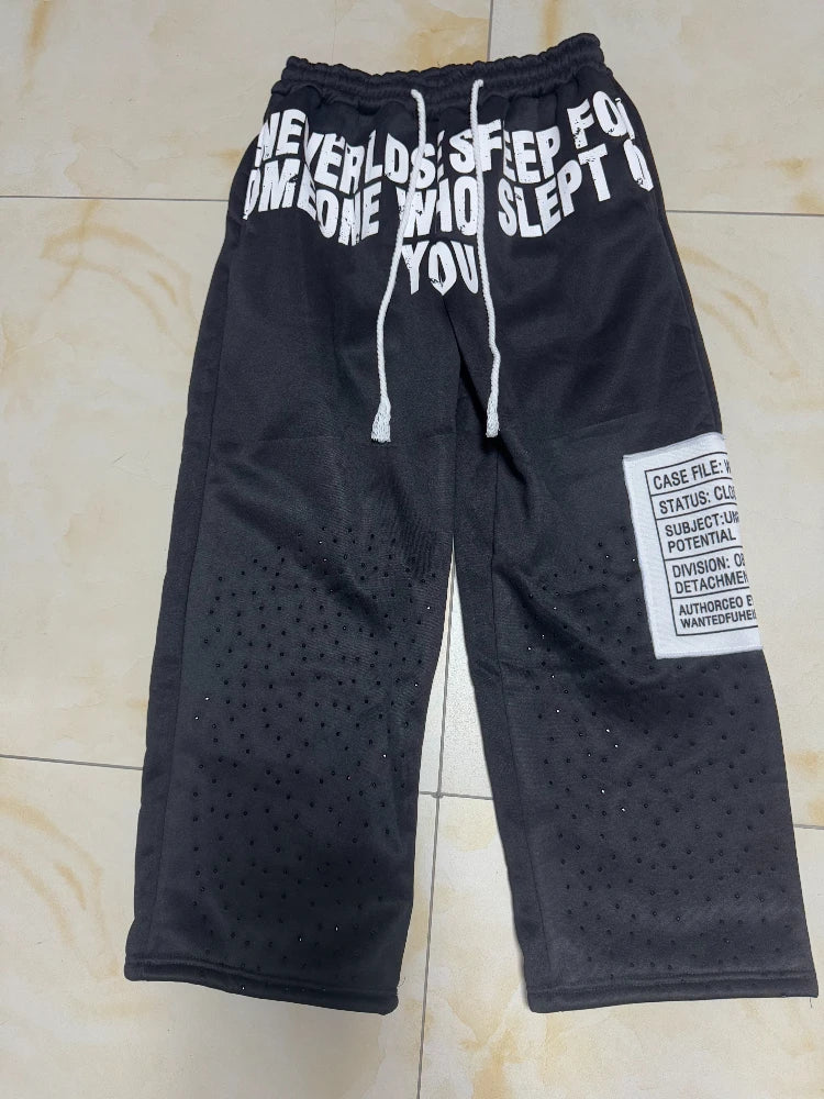 fashion pants,trendy sweatshirt set for men and women