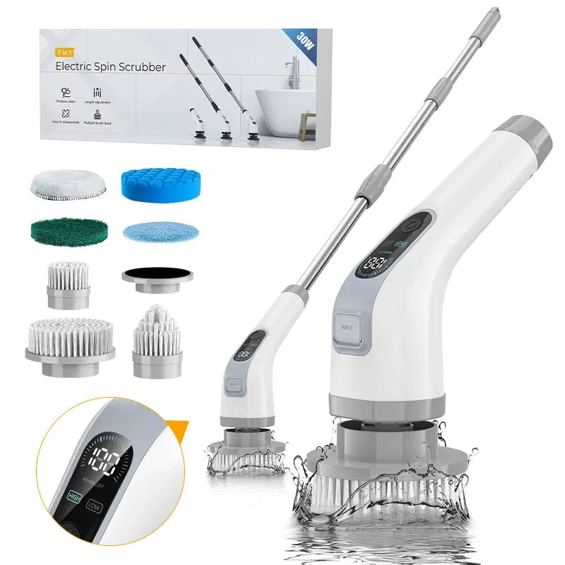 VibeSpin™ Electric Spin Scrubber