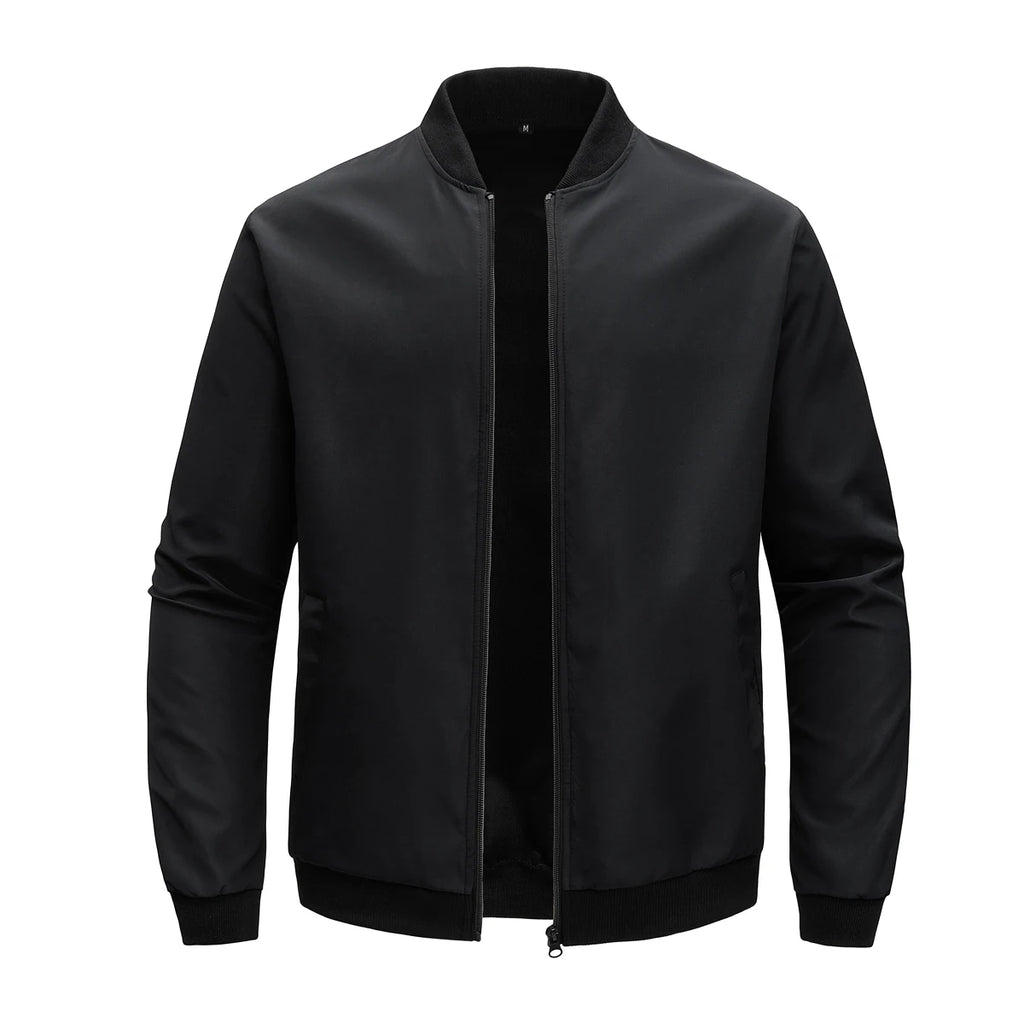 Short Loose Solid Color Jacket Men's Business