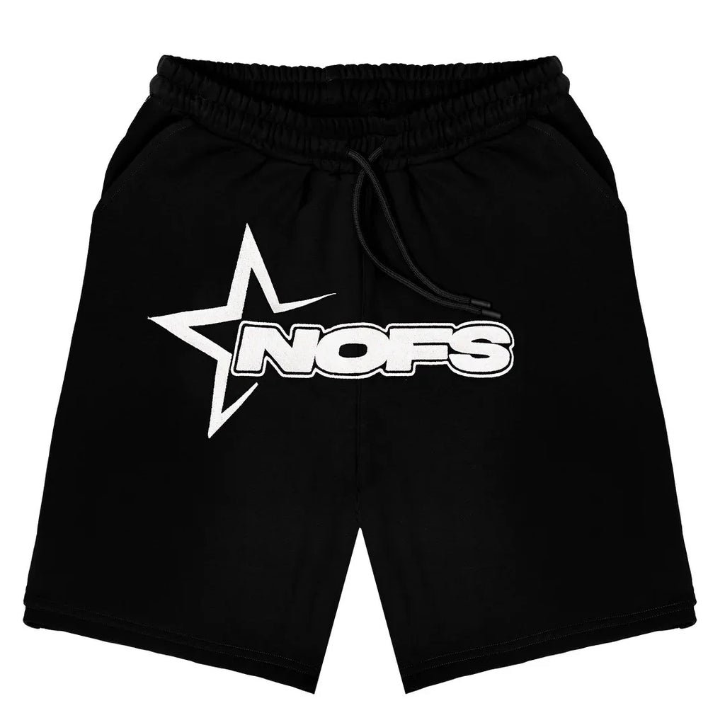 Men New Fashion Letter Graphics T-shirt Shorts Set
