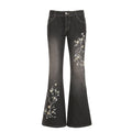 Jeans Vintage 2000s Low Rise Flared Jeans Women