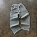 Fashionable Street Style Embroidered Pants