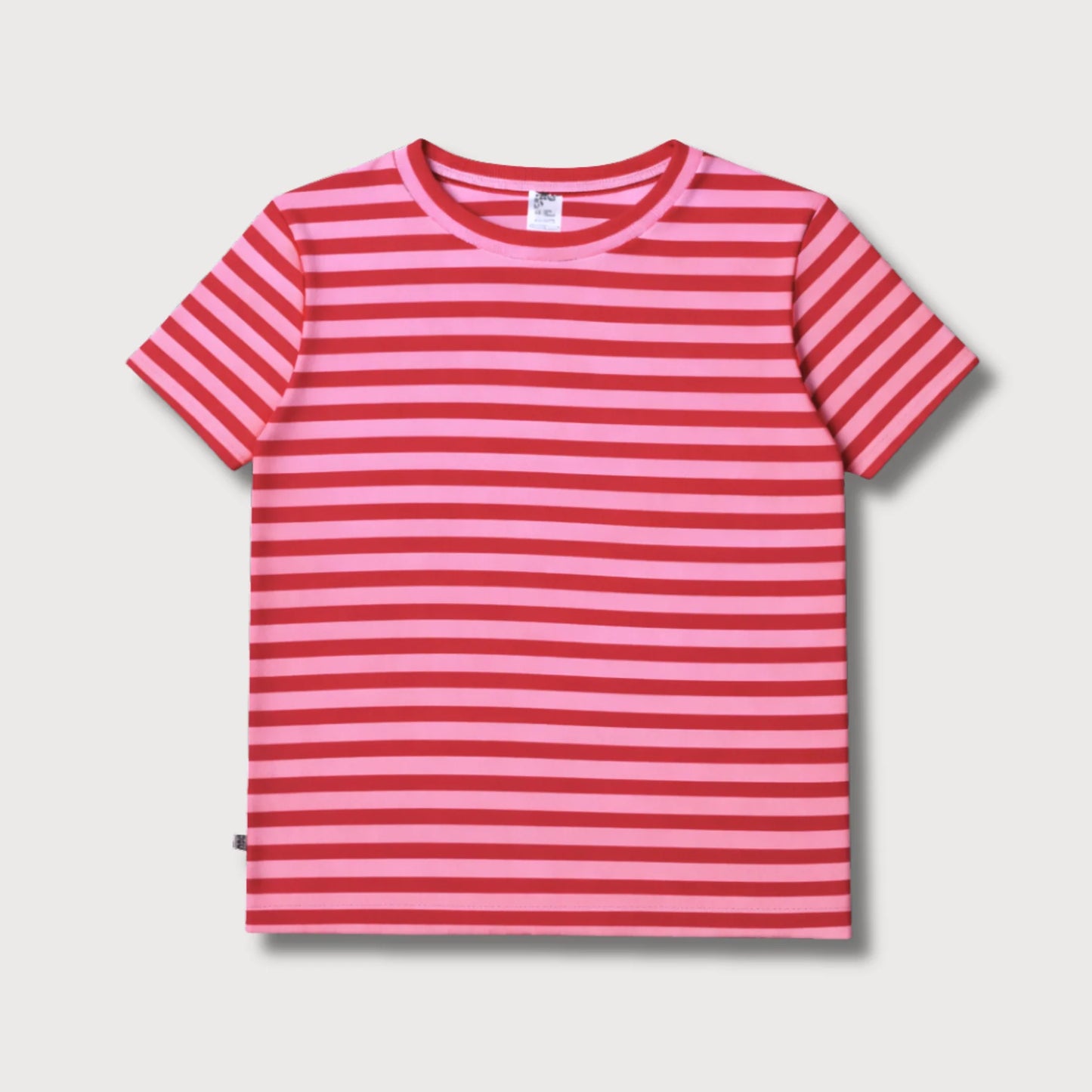Women's Striped T-Shirt Pink